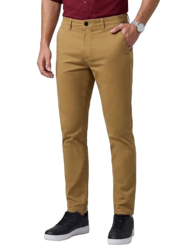 Image of Beyoung Cotton Lycra Classic Fit Chino Pants for Men | Casual Pants | Stretchable Chinos | Slant Pockets | Chino Trousers