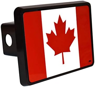 Rogue River Tactical Canadian Maple Leaf Flag Trailer Hitch Cover Plug Gift Idea image 5