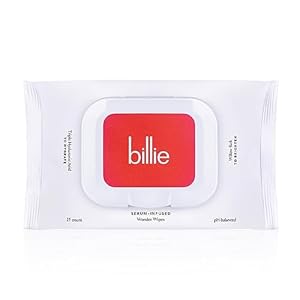Billie – Wonder Wipes – Makeup-Removing Face Wipes – With Hyaluronic Acid and Witch Hazel – 25 count, Packaging may vary
