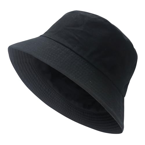 Image of NPQQUAN Bucket Hats for Men Women Packable Foldable Sun Hats for Women Beach Travel Cap