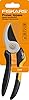 Fiskars Sekatör med sidoskär M, Solid, P321, För färska grenar och kvistar, Non stick-beläggning, Med blad av rostfritt stål, Längd: 20,1 cm, Svart/Orange, 1057162 #5