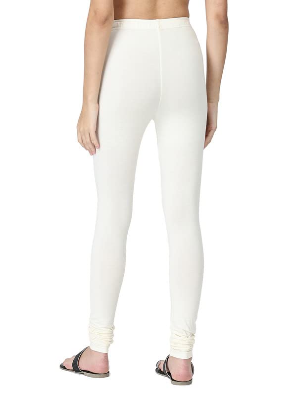 Image of Robinbosky Cotton Churidhar Leggings for Women - Stylish, Stretchable & Flattering Fit for All-Day Comfort