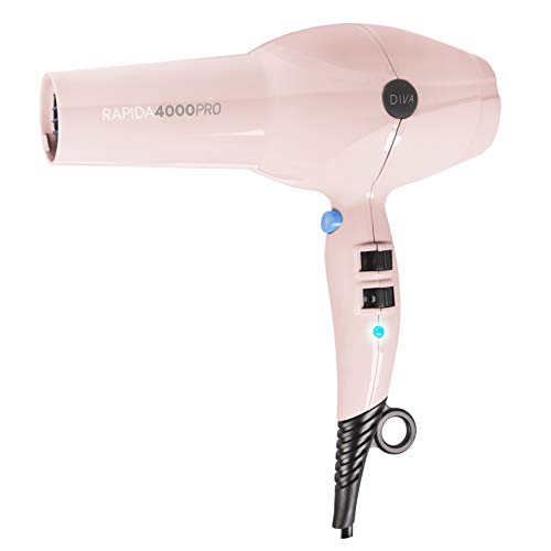 Diva PRO114 Pro Styling Rapida 4000 Pro - Secador de pelo (1290 g)