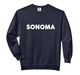 Shirt That Says SONOMA T-Shirt Simple County Counties Comfort Colors Adult Sweatshirt