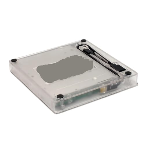 Lector de CD/DVD portátil para portátiles sin ranura interna con cable doble integrado 3