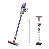 Dyson(ダイソン) 掃除機 コードレス Dyson Digital Slim Fluffy (SV18 FF H AM) スティック ハンディクリーナー 軽量 サイクロン 充電スタンド付き【Amazon.co.jp限定】【パワフルで軽量なコードレスクリーナー】