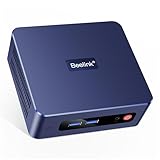 Beelink SER3 mini PC, AMD Ryzen 3200U (Up to 3.5GHz), 16GB DDR4 500GB PCle SSD，mini Computer Support 4K Dual-Screen Display/1000M LAN/WiFi5/BT5, Home/Office Mini Desktop Computer