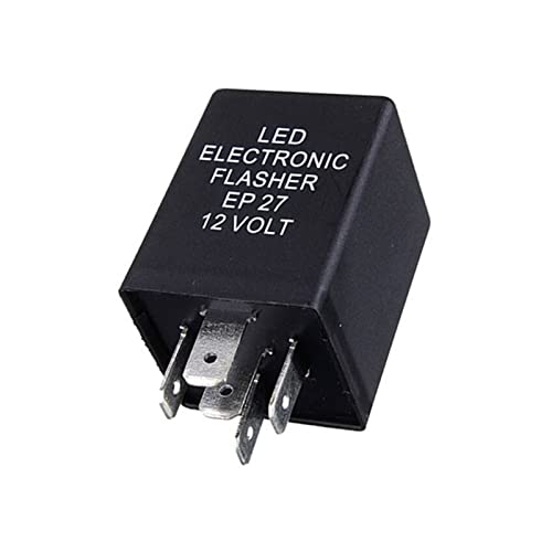 Relé intermitente electrónico de 5 pines 12V para solucionar fallos en luces LED