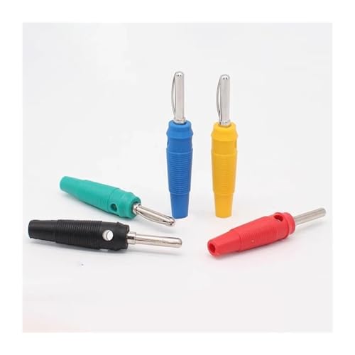 Conector banana apilable 4 mm con tornillo para altavoces en pack de 200 8