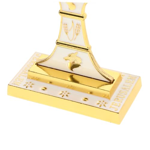 Support pour bougie pilier de Hanoukka et chandelier de table élégant