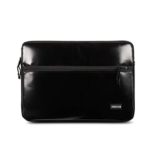 Étui pour MacBook Air 13 en tissu : housse noire nomade pour le bureau et les cafés
