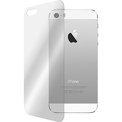 PhoneNatic 1 Pack Tempered Glass compatible with iPhone 5 / 5s / SE - Protection Film back side protector