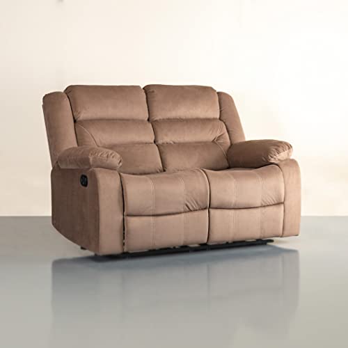 Image of Home Centre Cairo 3+2 Seater Manual Recliner Set - Brown
