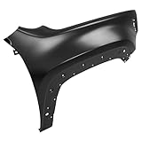 HECASA Front Right Fender Compatible with 2015-2023 Jeep Renegade Replacement for 68307086AA CH1241284 Steel Wheel Fender Panel Electrophoresis Black Passenger Side