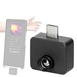 Portable Mobilephone Thermal Imager -20℃ to 1000℃ Small Thermal Imaging Camera Support Maximum Mum Center 5 Color Palette Modes Chinese and English Language Switchable