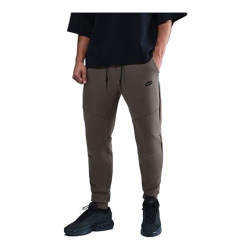 Nike Tech Men's Fleece Joggers (Cave Stone/Black)