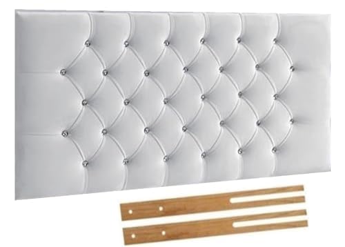 luxisleepltd Colchester Tufted Upholstered Headboard in Plush Velvet for divan bed frame Single double king 26/30" Height, (Maroon, 5ft-30''Tall)