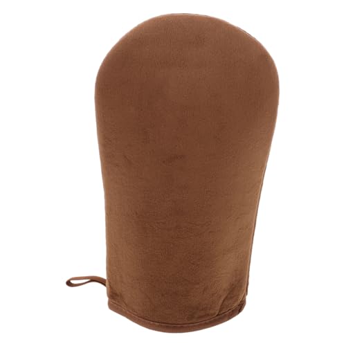 VALICLUD Tanning Glove and Self Tanner Mitt Reusable Back Lotion Applicator Soft Flocked Material for Even Application of Self Tanning Lotion Suitable for Body and Face Use