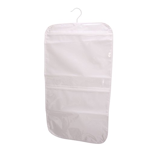 Household Essentials Hanging Clear Vinyl 12-Pocket Stocking Organizer