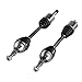 VEVOR CV Axle Shaft Assembly, 2 Pieces Front Left & Right (Driver and Passenger Side), Automotive Replacement Joint Axles Pair Compatible with 2009-2017 Chevrolet Traverse, Alloy Steel & Carbon Steel