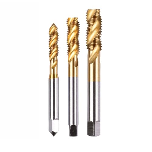 Image of M2-M24 Metric Spiral Tap, Titanium Cobalt Tip Spiral Tap