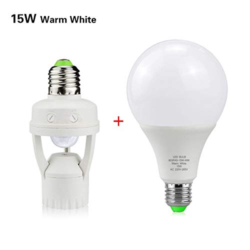 Buy Buyme Led Lamp Base Holder with Infrared Induction Pir Motion