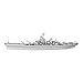 Fascinations Metal Earth Premium Series USS Missouri (BB-63) 3D Metal Model Kit