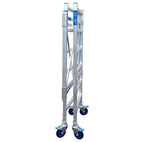 Alumexx FS 75 Basic - RolSteiger - Kamersteiger - Steiger - Aluminium Vouw-Steiger - Kamer Steiger op Wielen - Eenvoudig… - Afbeelding 8