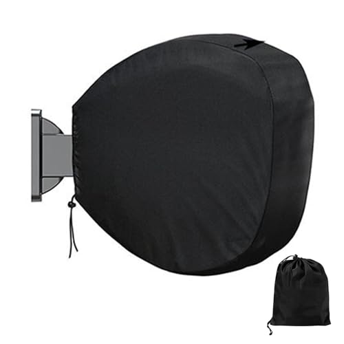 Cubierta de babero de manguera-envoltura de manguera de jardín a prueba de desvanecimiento, protección de montaje en la pared | Protector de grifo aislado, caja de carrete impermeable, aislamiento de