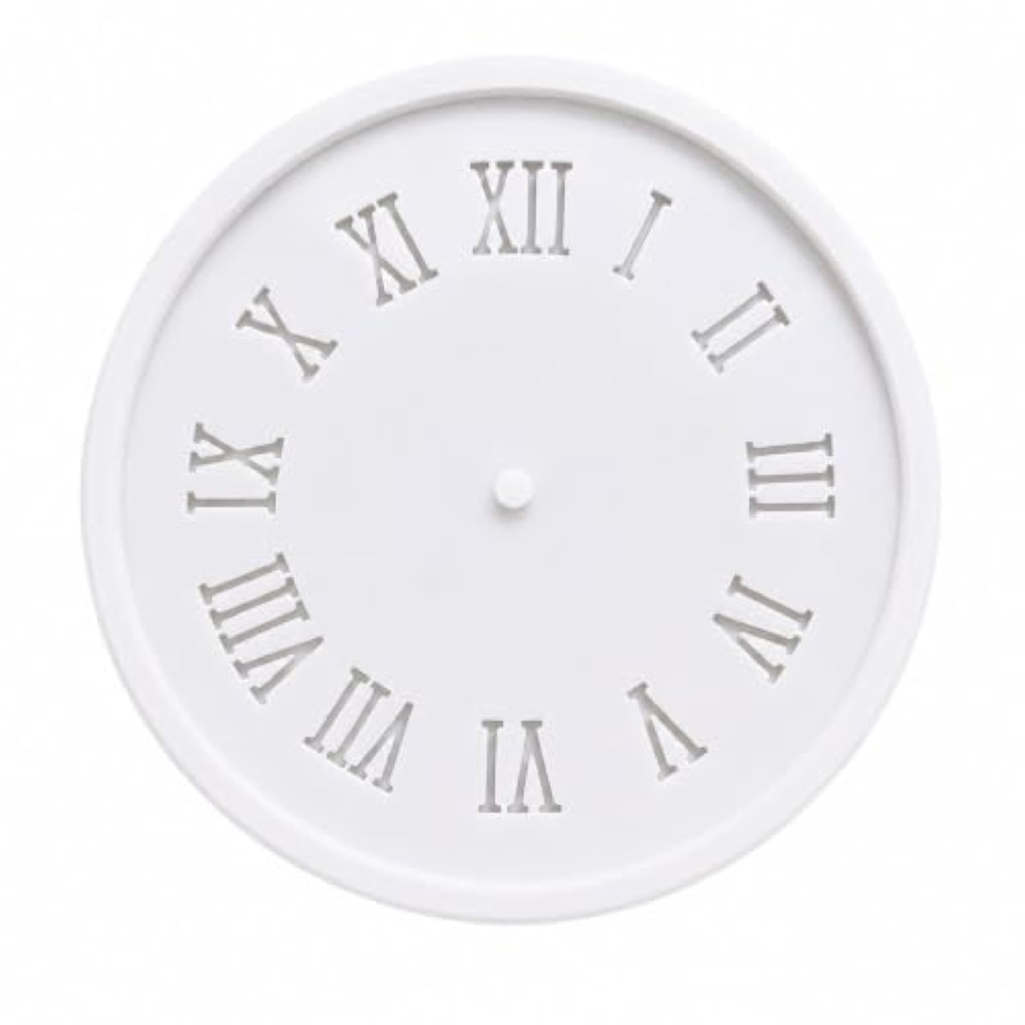 Decorative Wall Clock Making Mold, 8 Inch
