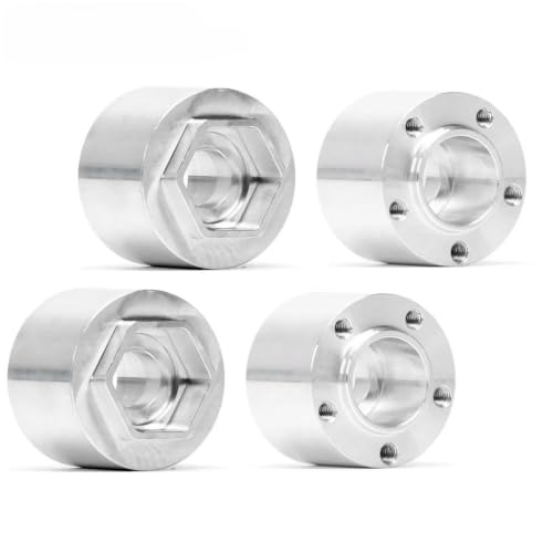 Coupleur élargi 4 pièces en métal durable pour châssis Traxxas TRX4 et Axial SCX10 1/10