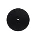 Ogdni Wool Felt Turntable Platter Mat LP Slipmat Audiophile Pad Anti-static Anti-Vibration For LP Vinyl Record Accessory Black (195mm)