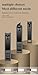 SIMAYKUWA Nail Clipper Set 24-Piece Set Eagle-Billed Nail Clipper Manicure Beauty Pedicure with Brown Luxurious Travel Case