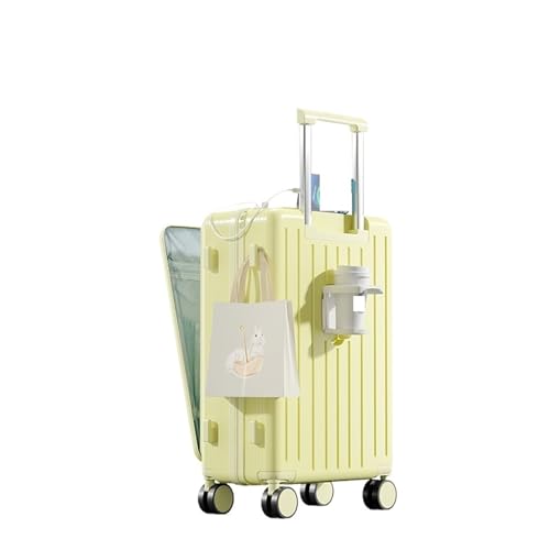 Wheel Speed Sensor Suitcase PC Multi-Function Trolley Case Front Opening Boarding Box 20