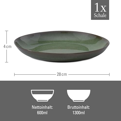 Assiette Lave Vert Villeroy & Boch pour vos tables d'été
