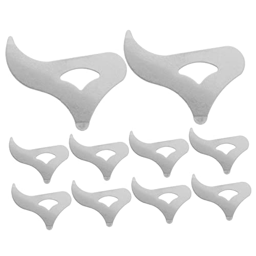 Gatuida Macadamia Nut Cracker Tool 10pcs Stainless Steel Nut Crackers Ergonomic Design