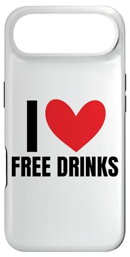 I Love Free Drink Funny Friend Drink �K�[���t�����h ���� �X�}�z�P�[�X iPhone Air �p
