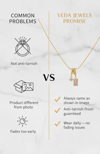 Image of Anti Tarnish Adjustable Vibrant Pendant Necklace for Women | Stylish Locket Chain | Fashion Jewellery Accessories for Girls | Minimal Jewelry | Ideal for Gifting