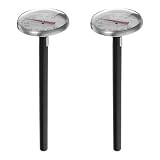 Operitacx 2PCS R134a Car AC Thermometer: -40 to 70°C Mechanical Dial Thermometer with Clip - Pen Style AC...