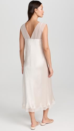 Image of Vince Women's Chiffon Layered Slip Dress