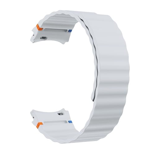 Watch FE/ 7�p�����o���h�AWatch 6/5/4 Classic�p(Light gray,Galaxy 6 5 4 3)