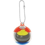 ホークアイ 部活動 リフレクターチャーム ボールチェーン 選べる柄 両面反射 (カーリング（黄）)