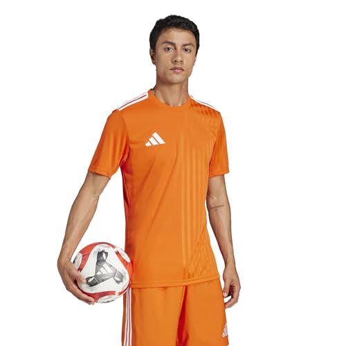 adidas Herren Campeon25 Jersey Shirt, Team orange/White, S – Ansicht 6