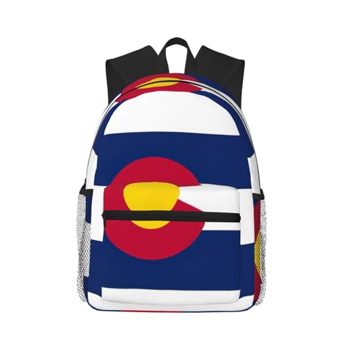 Sac à dos Colorado imprimé léger et mixte pour ordinateur portable et randonnée