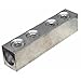 Morris Products 90616 4 Screw Splicer/Reducer, Aluminum, 250 AWG, 250mcm - 6 Wire Range, 2-Pack