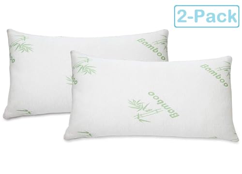 Set 2 Almohadas Espuma Viscoelástica Queen Blanca miniatura 4