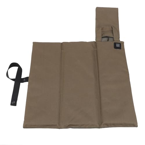 Coussin de siège chauffant pliable parfait pour vos sorties camping et vos soirées en terrasse