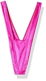 BodyZone Women's Heart Back Thong, Fuchsia, One Size