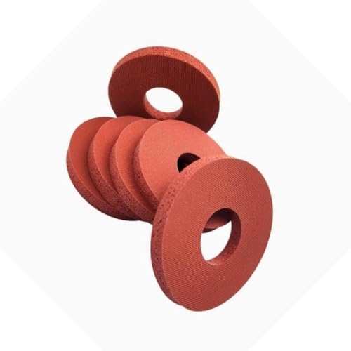 10Pcs M18-M20 Silicone Foam Gaskets - High-Temperature Resistant Sealing Rings for Automotive, Plumbing, and Industrial Use(20x26x2mm)