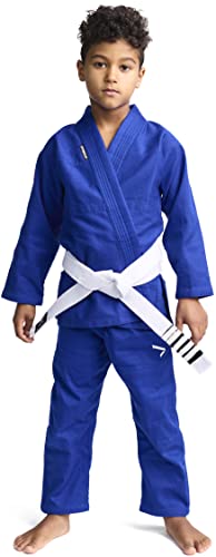 Ippon Gear BJJ GI Brazilian Jiu Jitsu Kinder/Einsteiger Anzug inkl weißem...